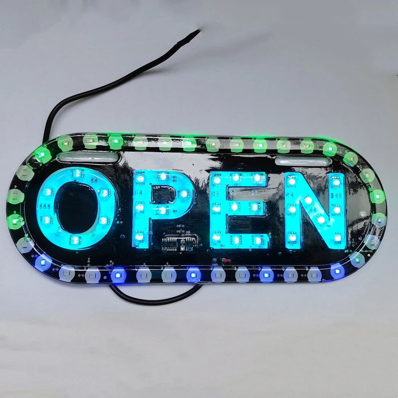 LED Advertising Light Advertising Signboards LED Board Display LED Open Working for Shop Banner Open LED Light DC12V