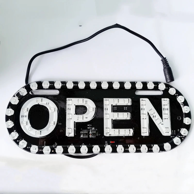 LED Advertising Light Advertising Signboards LED Board Display LED Open Working for Shop Banner Open LED Light DC12V