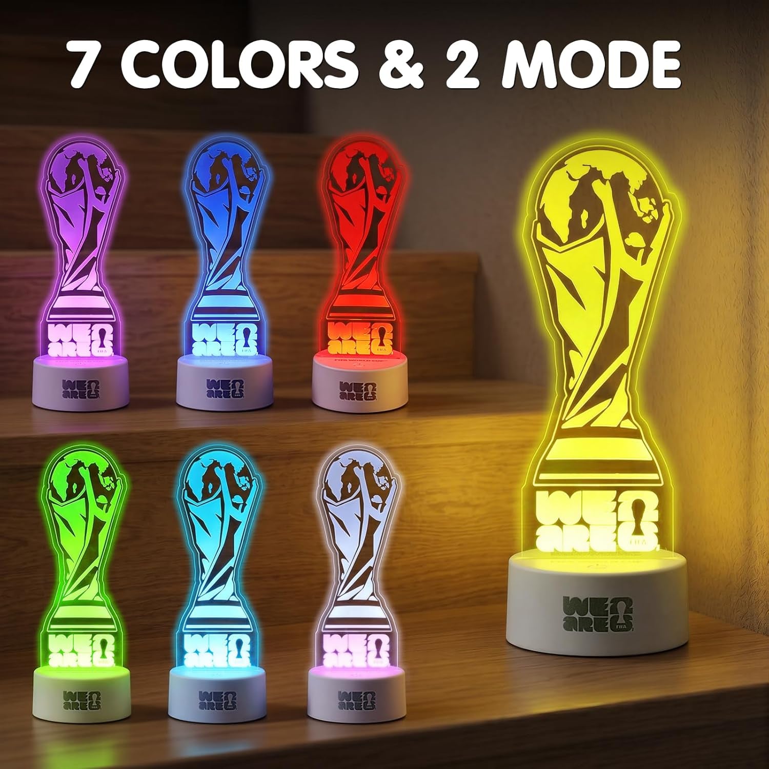 FIFA World Cup 2026 Trophy Night Light, Decoration & Souvenir