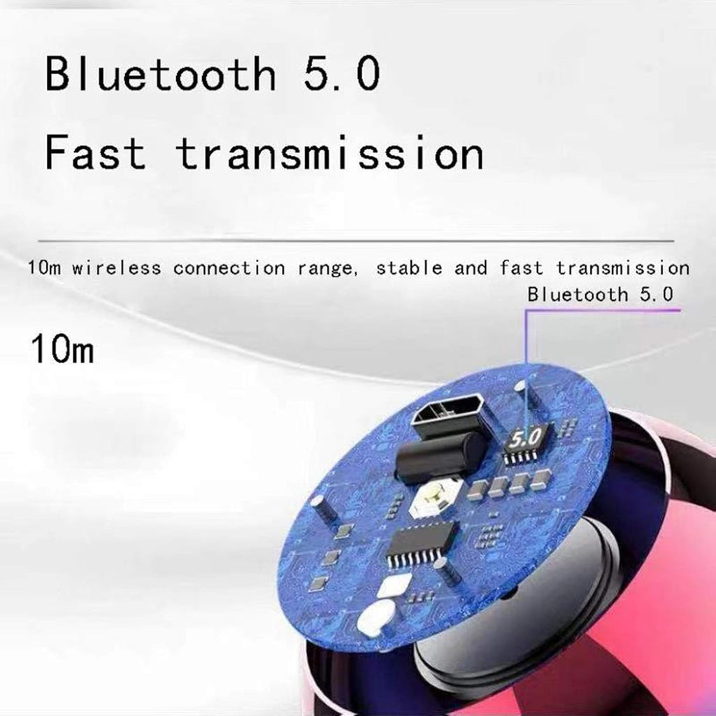 Small Bluetooth Speaker Portable Wireless，Colorful Metal Case - Stereo Sound Mini Bluetooth Speaker